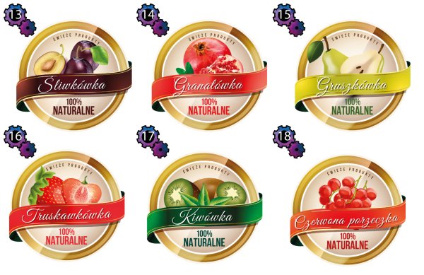 Подготовка круглой наклейки к печати