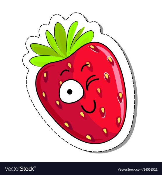 Смайлик клубника айфон