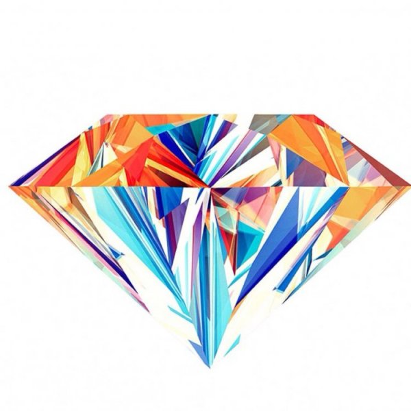 Радужный бриллиант