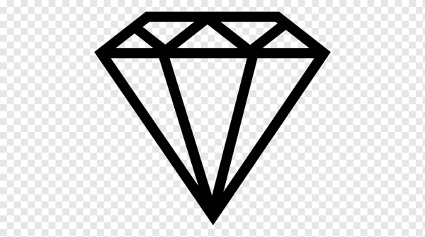 Алмаз значок