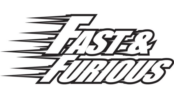 Fast and Furious надпись