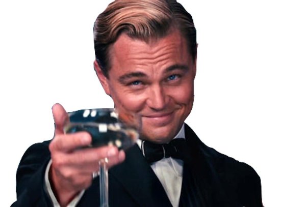 Леонардо ди Каприо с вином