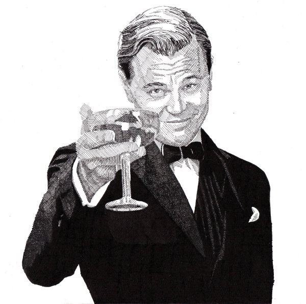 Леонардо ди Каприо с вином