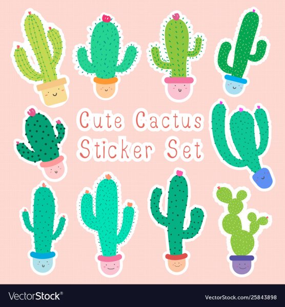 Стилизация кактуса