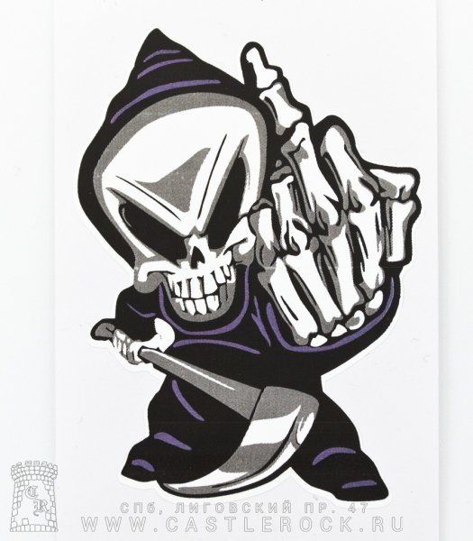 Наклейки смерть