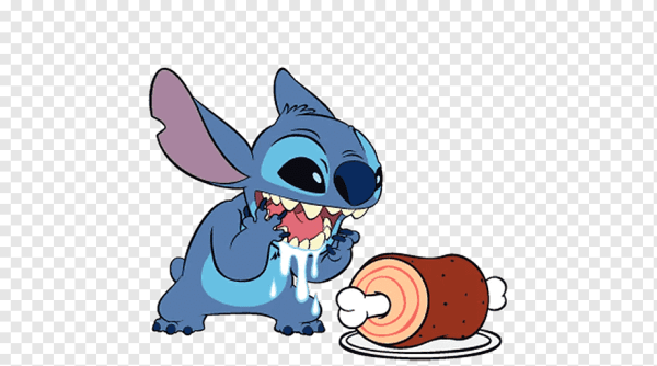 Стич на прозрачном фоне