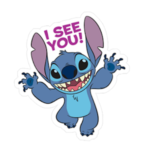 Стикеры Стича для ватсап