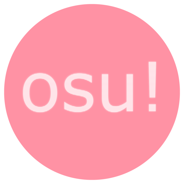 Иконка osu аниме