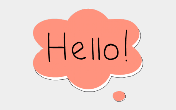 Hello без фона