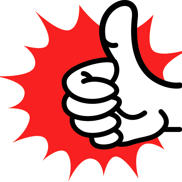 Класс палец вверх