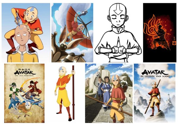 Стикеры аватар аанг