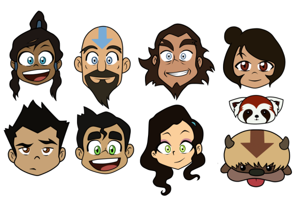 Аватар Легенда об Аанге эмоции персонажей