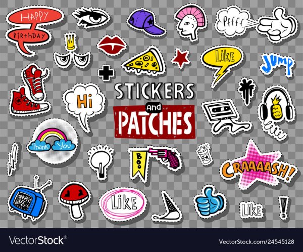 Хипстерские Стикеры