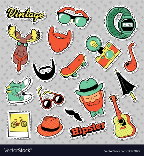 Одежда Стикеры для подростков