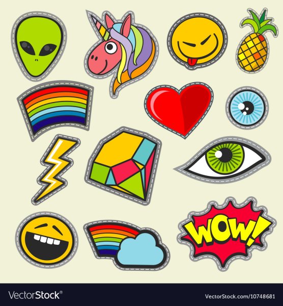 London Stickerpack vector Freepik паттерн