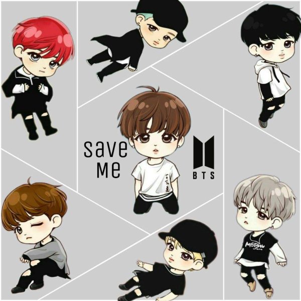 BTS Чиби save me