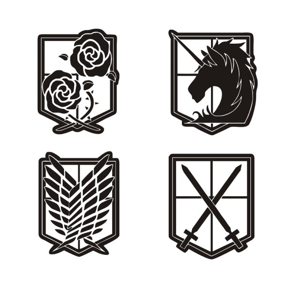 Attack on Titan Stickers