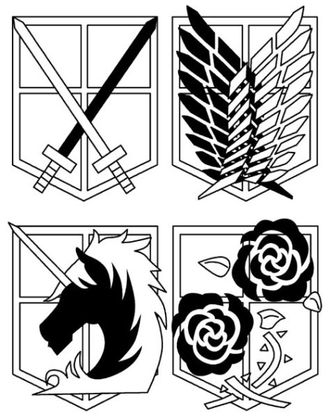 Атака титанов развед корпус Военная полиция