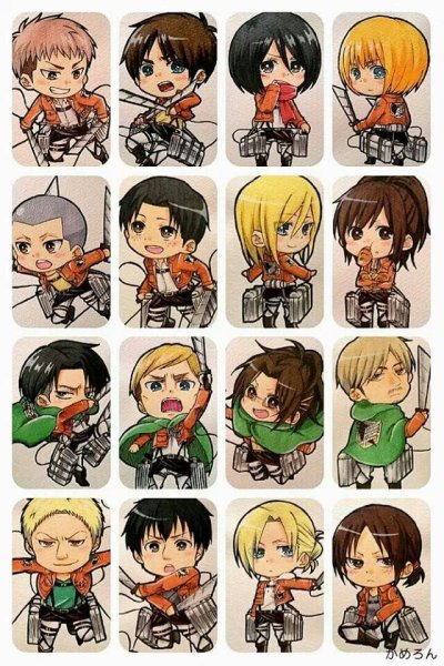 Атака титанов Чиби