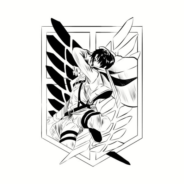 Тату Леви из атаки титанов