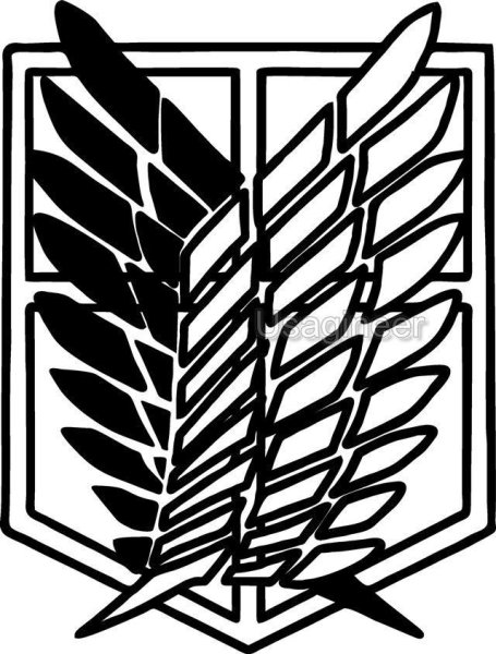 Знак развед легиона атака титанов