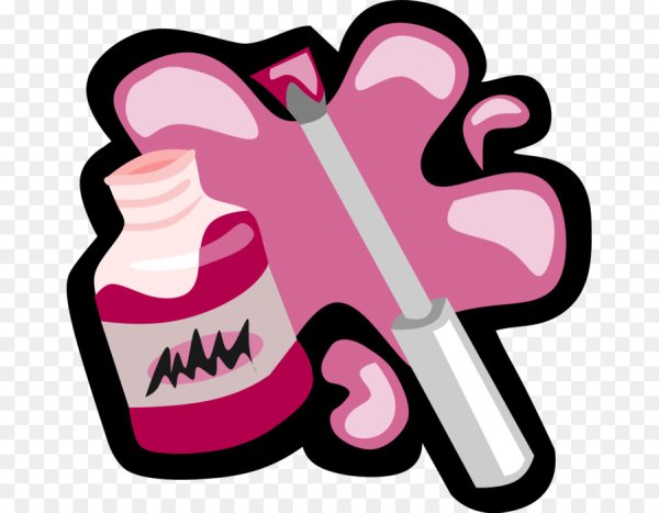 Лак для ногтей силуэт