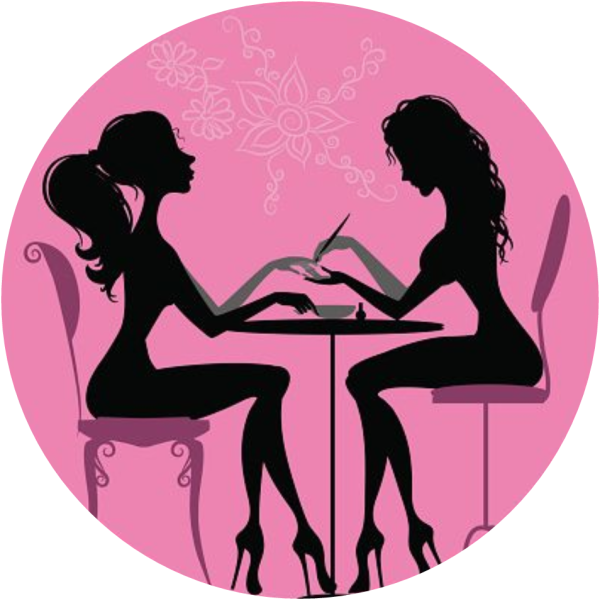 Силуэт руки с ногтями