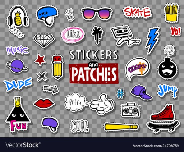 Хипстер картинки Стикеры