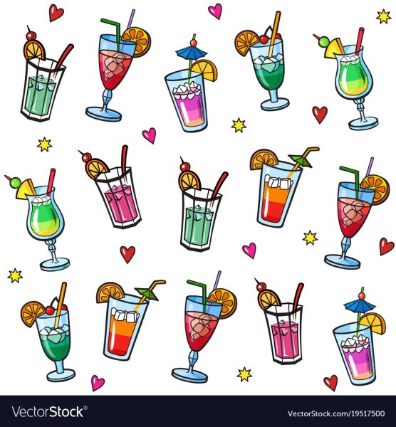 Поп арт коктейль