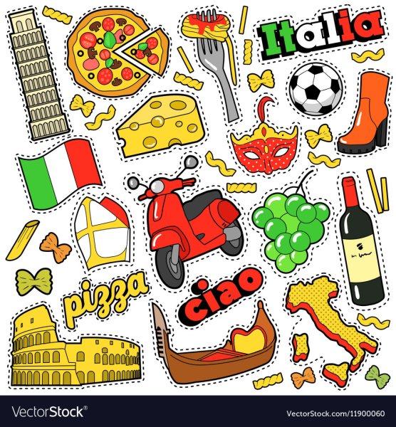 Стикеры Италия