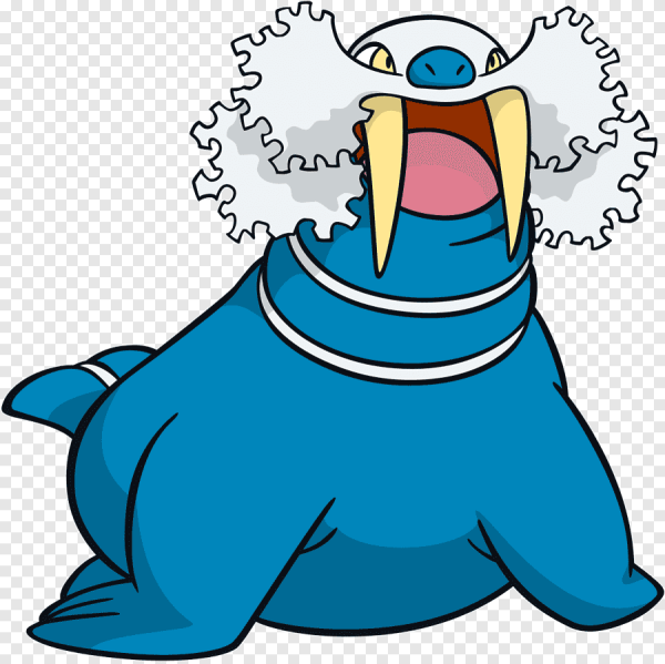 Прикольный морж