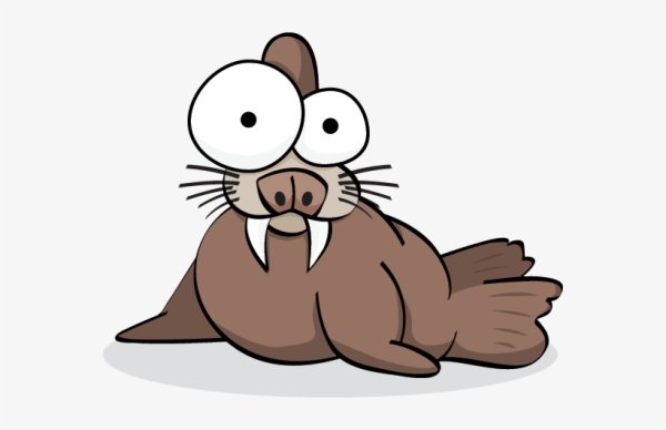 Маска моржа на голову