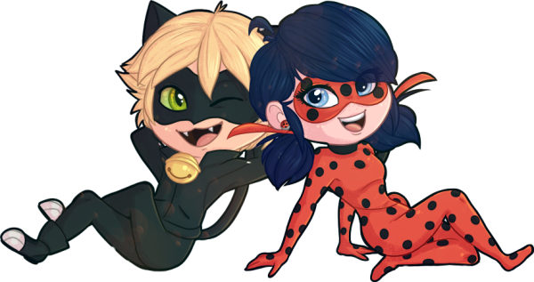 Леди баг и супер кот вектор
