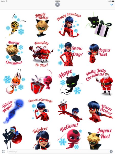 Наклейки леди баг