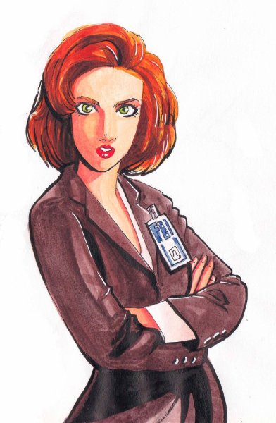 Дана Скалли секретные материалы