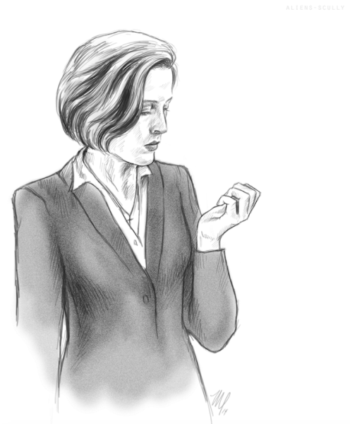 Скалли Милано рисунок