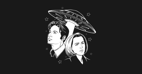 Секретные материалы рисунок