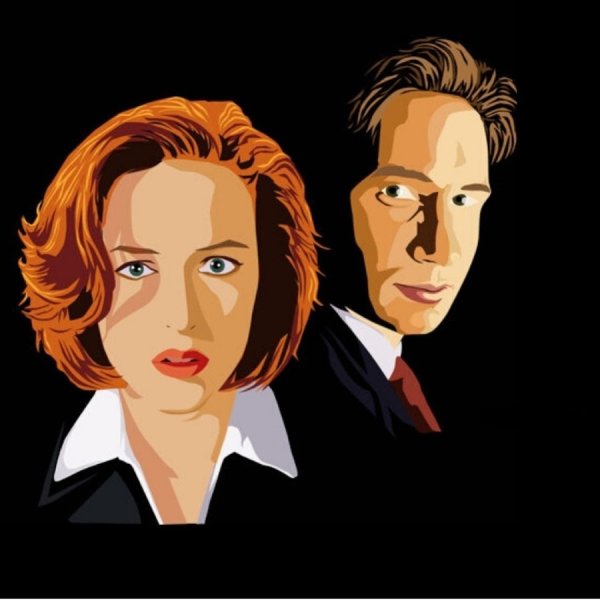 Фокс Малдер и агент Скалли