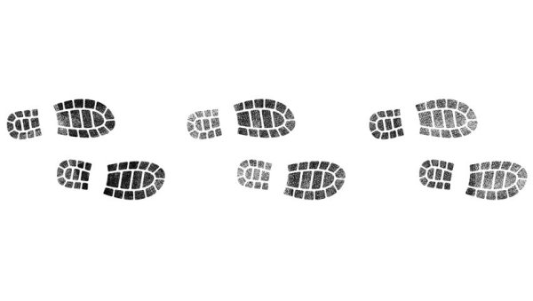 Следы обуви