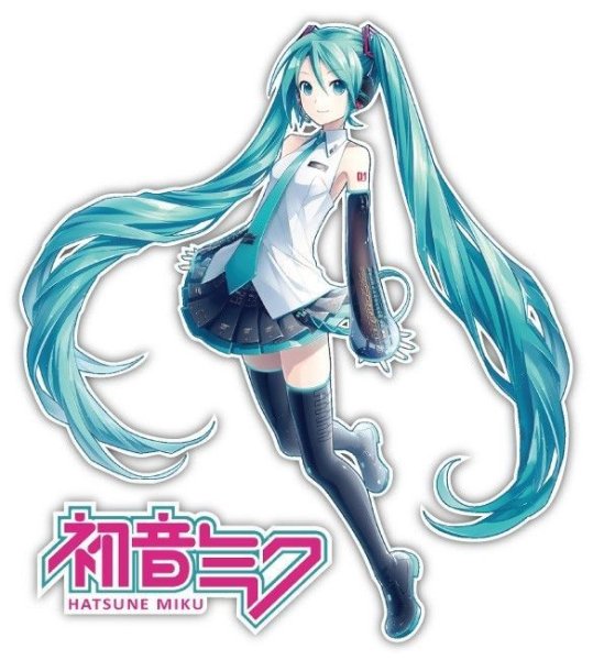 Hatsune Miku наклейки