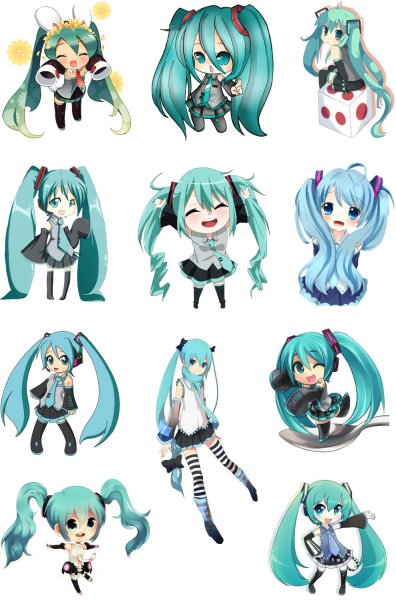 Хатсуне Мику Стикеры