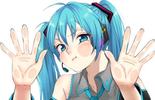 Аниме наклейки Хатсуне Мику