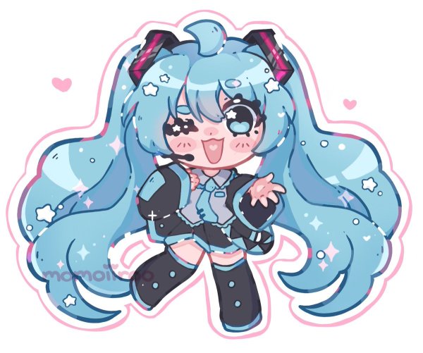 Стикерпак Мику Хатсуне