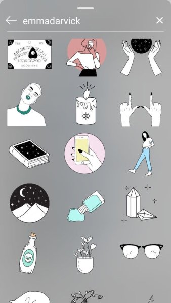 Наклейки для сторис