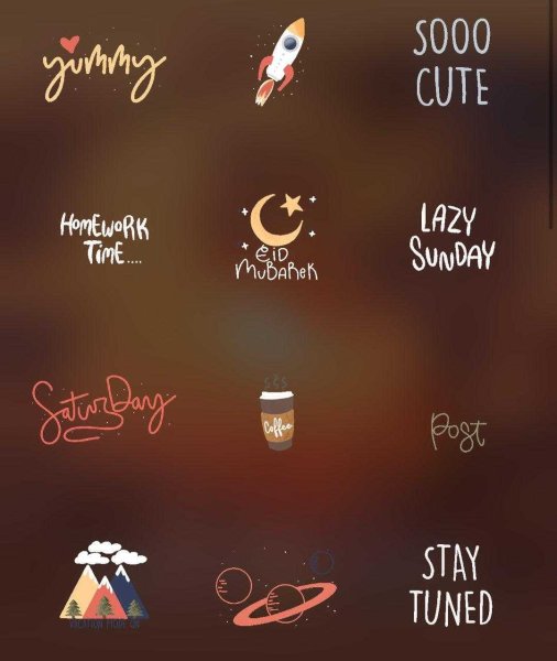 Фасолька Кетнипз Стикеры