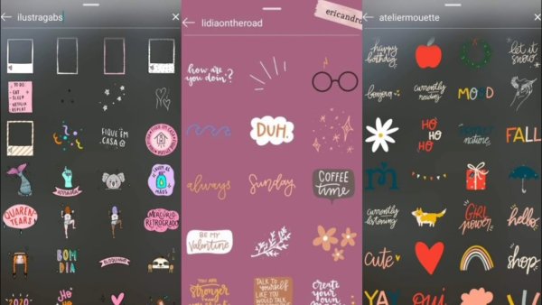 Модные Стикеры