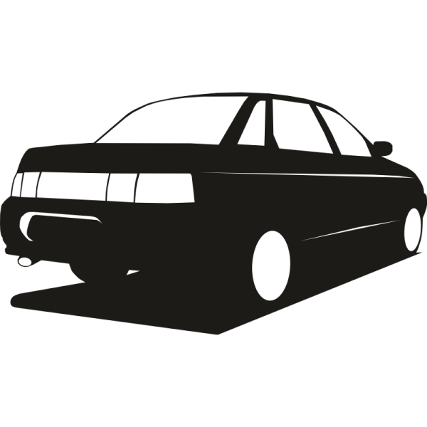 Наклейка Лада на ВАЗ 2110