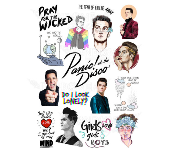 Стикеры Panic at the Disco