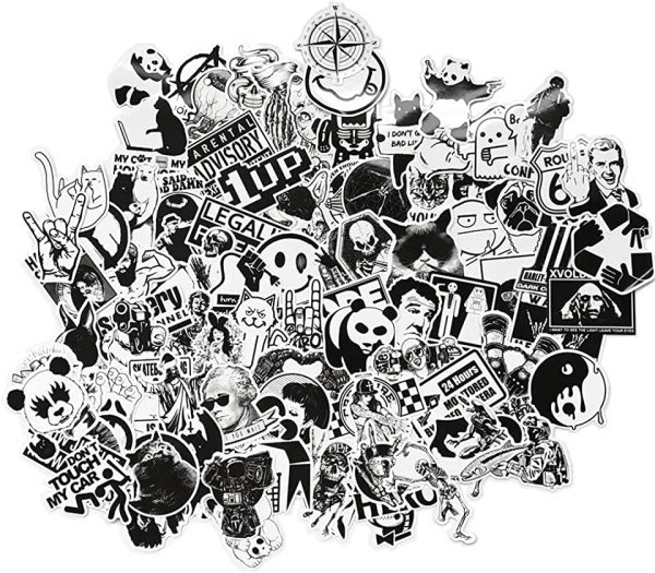 Граффити черно белое