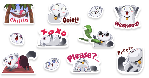 Поздравительные Стикеры